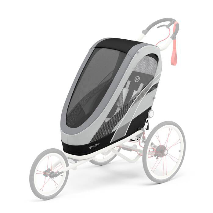 Cybex Zeno grey bike trailer seat