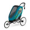 Cybex Zeno maliblue child bike trailer stroller