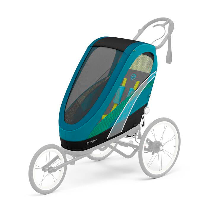 Cybex Zeno maliblue child bike trailer seat