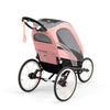 Cybex Pink Zeno stroller trailer for bike