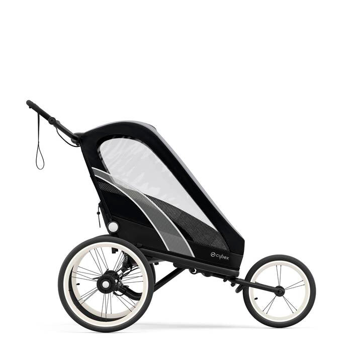 Cybex Zeno black baby stroller bike carrier