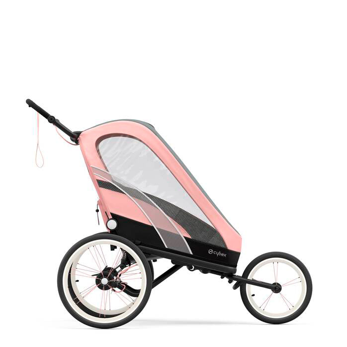 Cybex Zeno Pink bike trailer baby stroller