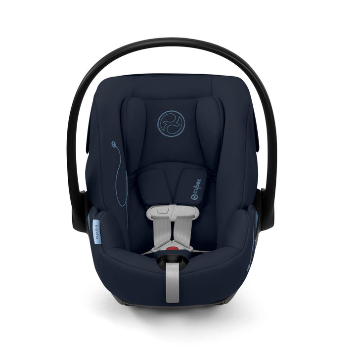 CYBEX Cloud G baby car seat in navy blue