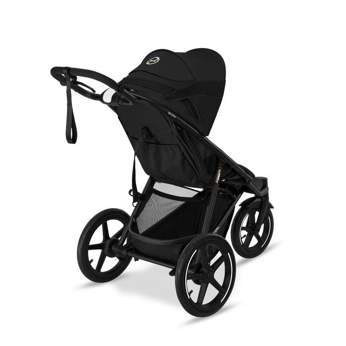 CYBEX AviSpin Moon Black best running stroller for versatility.