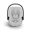 Cybex Cloud T Infant Car Seat in Sepia—best infant car seats with impact-absorbing materials.