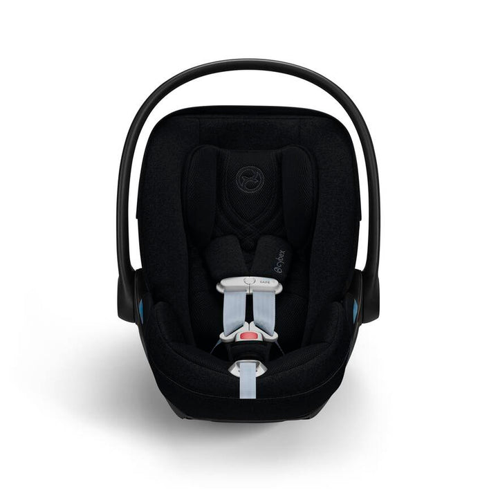 Cybex Cloud T Infant Car Seat in Mirage Grey Ñ best infant car seat with plush cushioning.