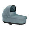 Cybex Cot S Bassinet in Tan – premium stroller, bassinet, and car seat combo for modern parents.