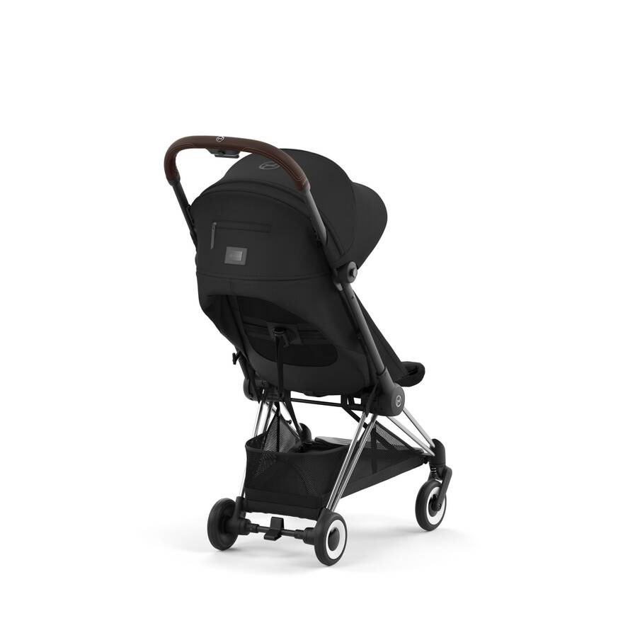 Cybex Coya in White, a sleek stroller for all your travel adventures.