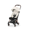 Black and Pink Cybex Coya, designed for hassle-free travel and baby comfort.