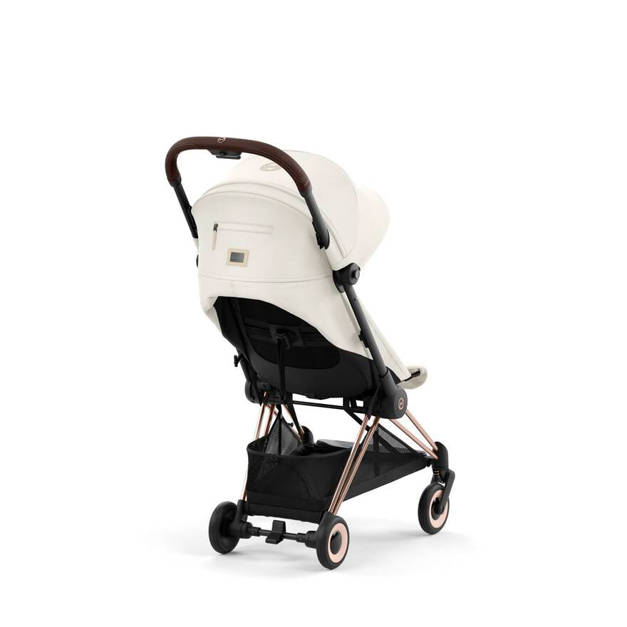 Jeremy Scott Wings Cybex Coya, the best travel stroller for airplane journeys with a unique look.