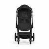 Cybex EOS pram in Moon Black, designed for style and convenience. Luxury pram for daily adventures.