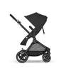 Cybex EOS stroller in Moon Black, perfect for newborns and toddlers. Pram bassinets for superior comfort.