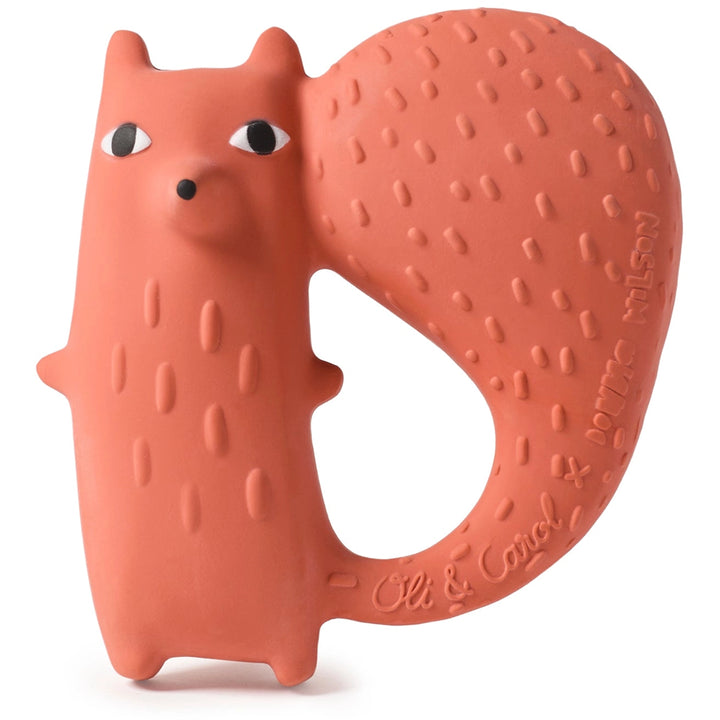 Oli & Carol Cyril the Squirrel teether toy for babies