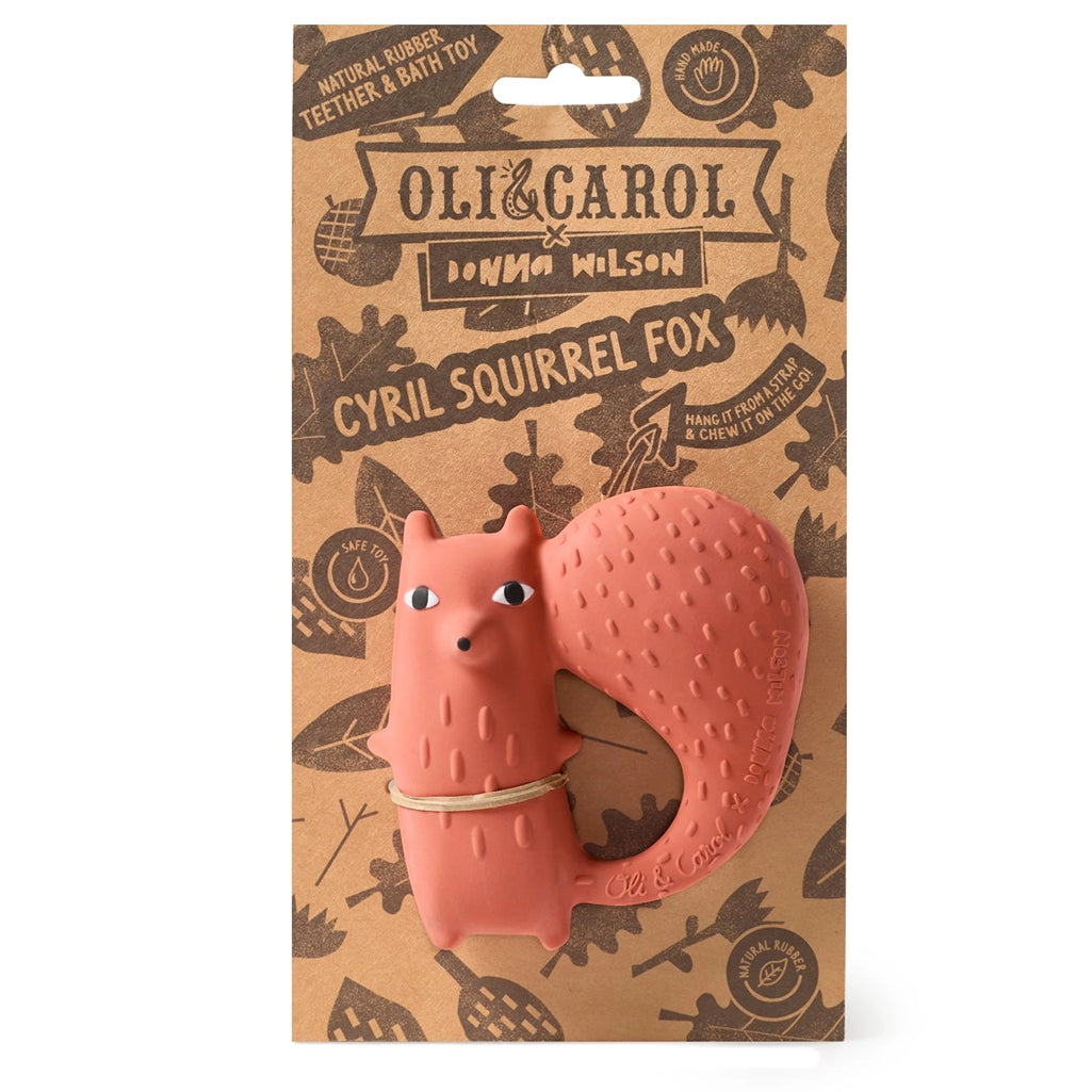 Oli & Carol baby bath toy made from natural rubber