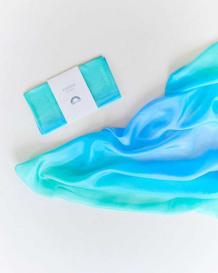 Sea gradient silk playsilk Sarah’s Silks