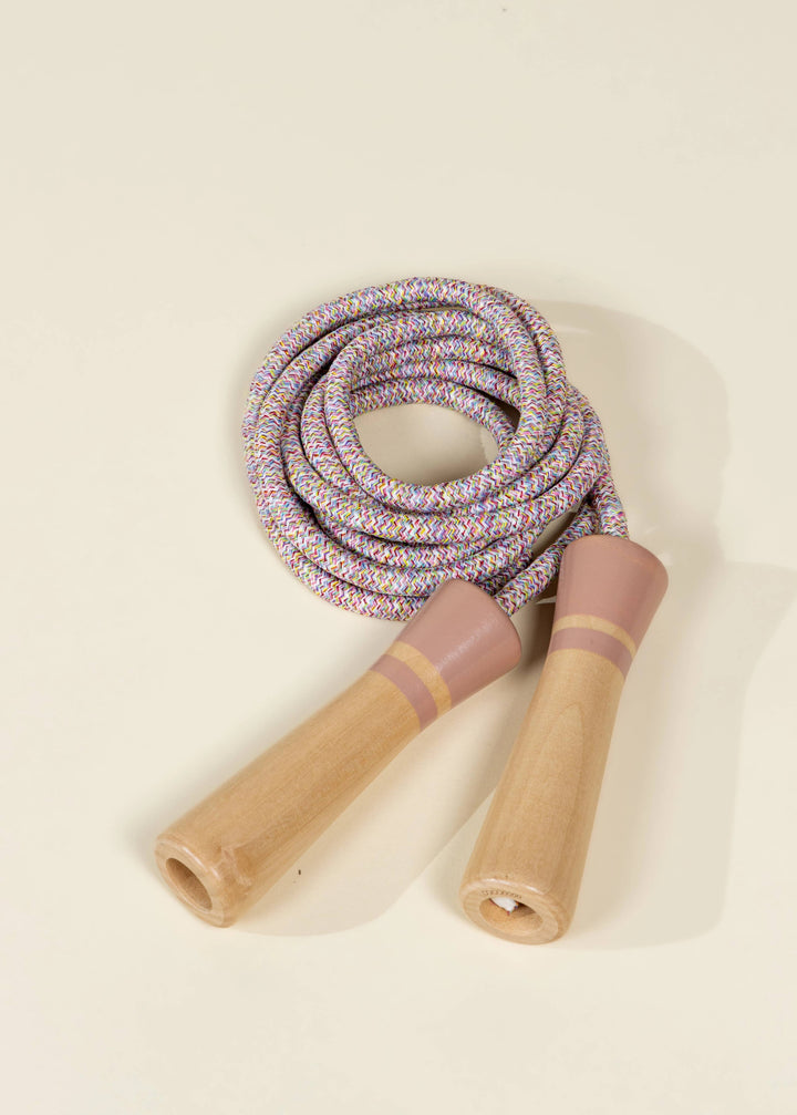 Wooden Handle Skipping Rope – Candy Pop