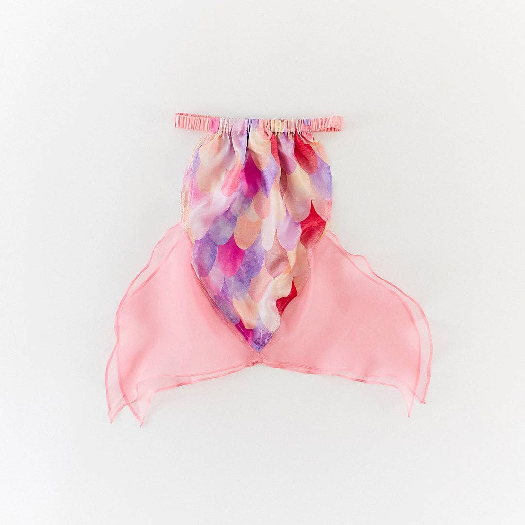 sarahs silks pink mermaid skirt silk childrens costume 