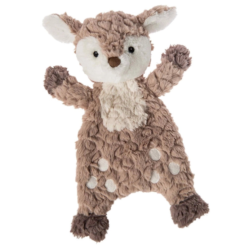 Mary Meyer Putty Nursery Fawn Lovey stuffed animal offering gentle softness for cozy snuggles.