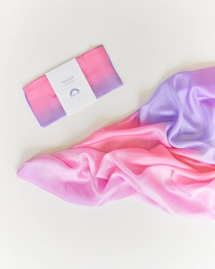 Sarah’s Silks blossom silk play cloth