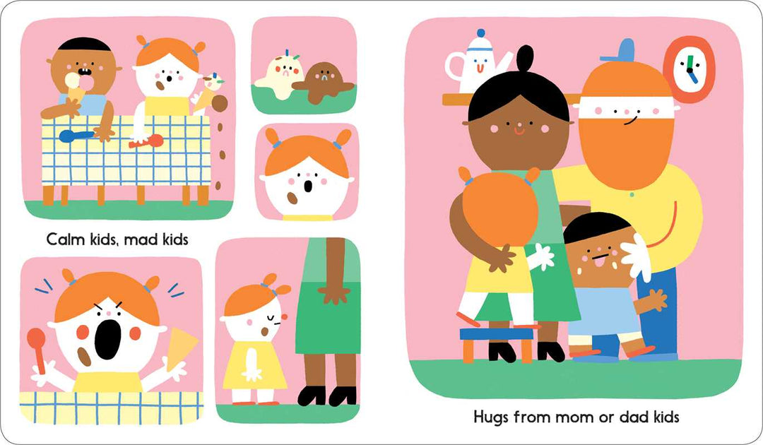Inclusive illustrated spread from All Kids Are Good Kids self-esteem toddler book