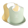 BabyBjorn Soft Baby Bibs, Easy-to-Clean and Ideal for Messy Meals