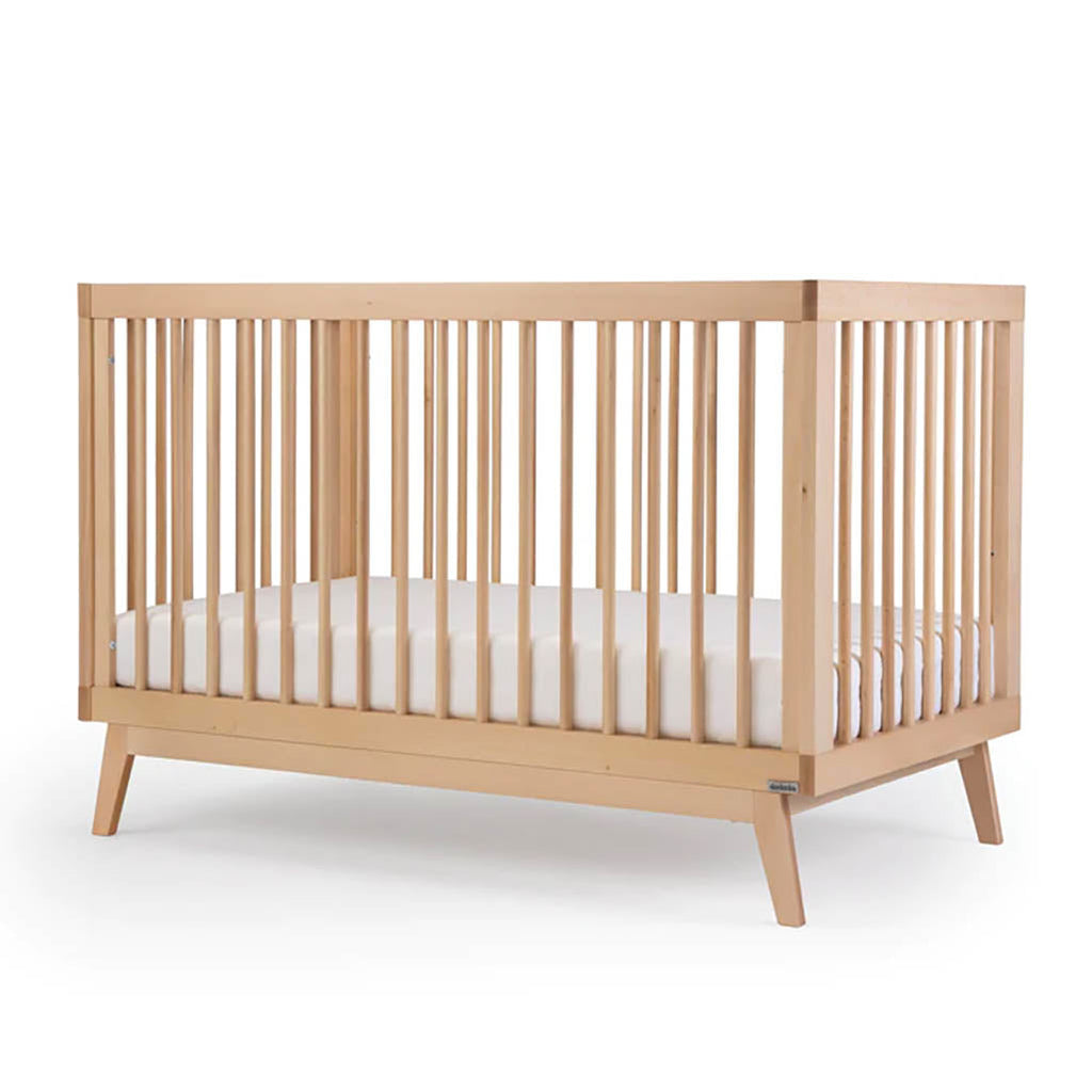 dadada Natural Soho 3-in-1 Convertible Crib to Toddler Bed Furniture beige. Baby nursery furniture