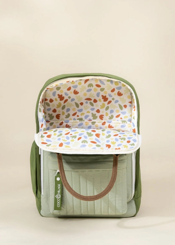 The Coco Village Washable Nylon Backpack offers sleek design and comfort, ideal for everyday school backpacks.