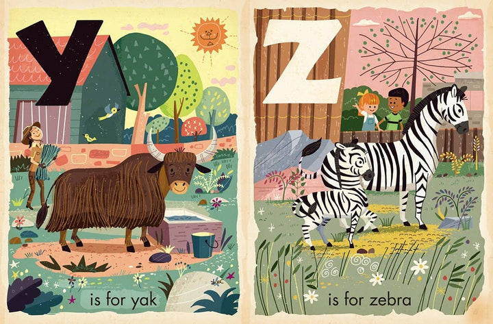 Gibbs Smith Z is for Zoo: Alphabet board book alphabet board book