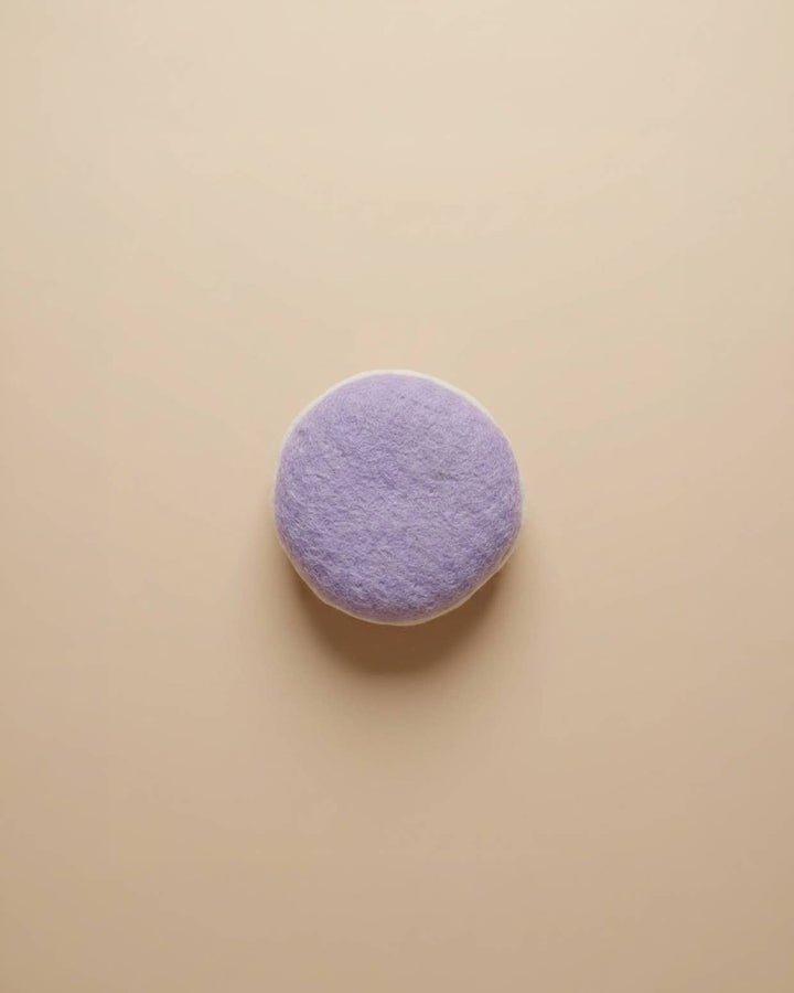 Felt Macaron dessert toy by Kaddu, perfect for Waldorf-inspired bakery play