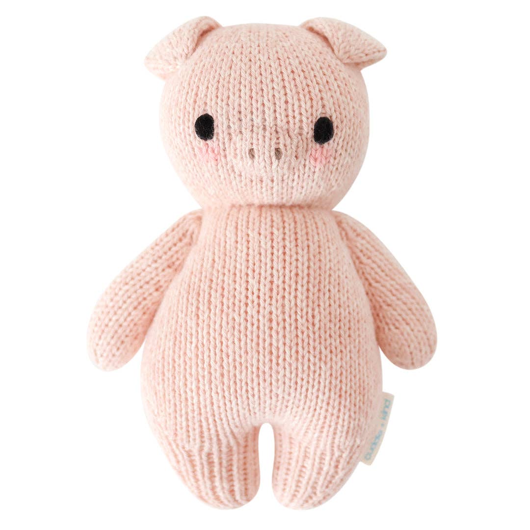 cuddle+kind pink baby piglet childrens stuffed animal toy
