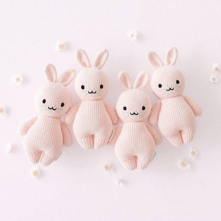 The Cuddle + Kind Baby Animals bunnies brings charm and love to playtime with cozy stuff animals appeal.