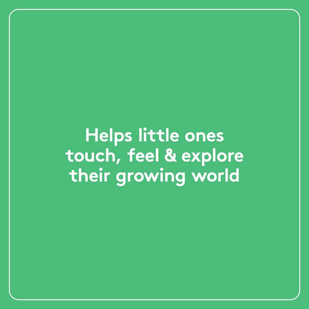 Little Fir Tree Finger Puppet Book helps babies touch, feel, and explore