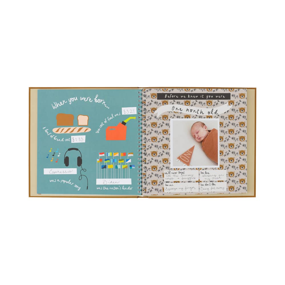 Baby Memory Book | Little Camper