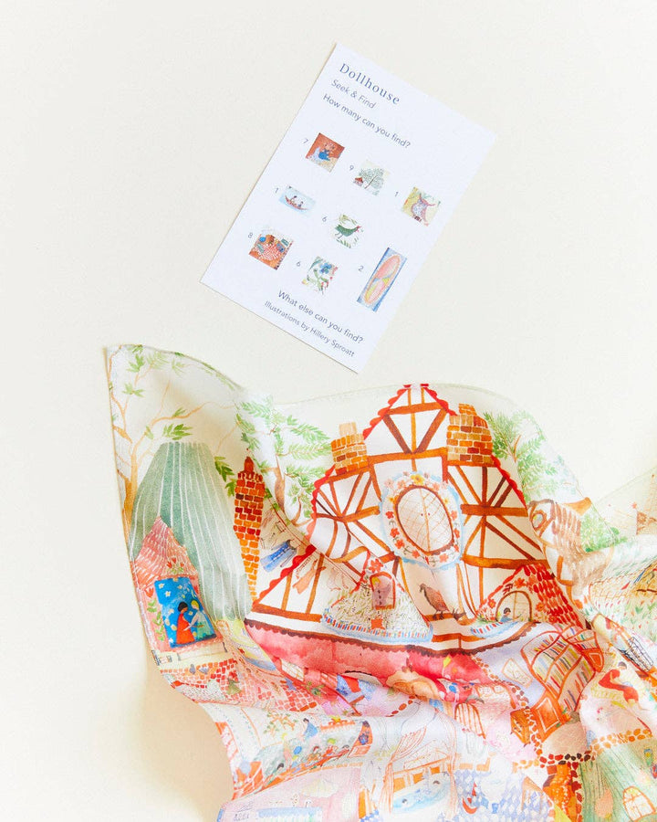 Dollhouse Seek & Find Playsilk
