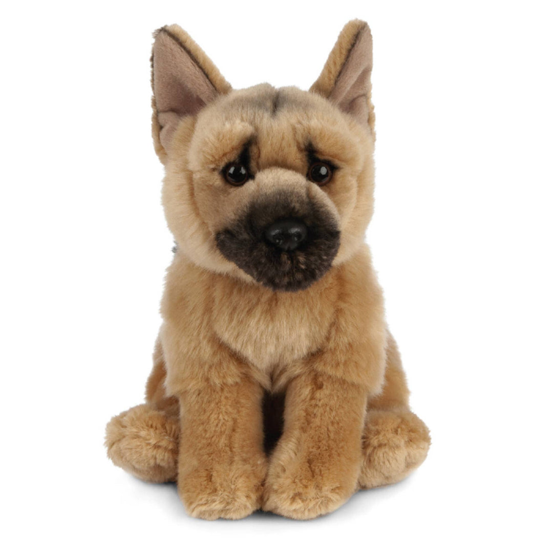 Soft and lifelike, the Keycraft Living Nature German Shepherd Plush makes a perfect stuffed animal companion