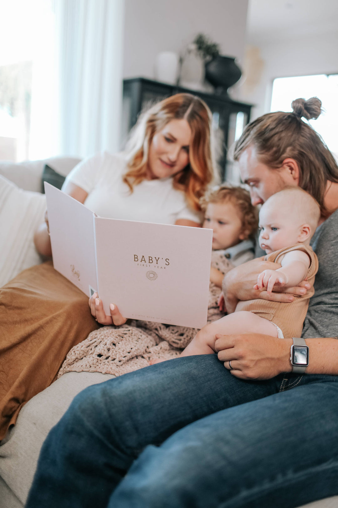 Luxury Baby Memory Book | Wildflower Meadow