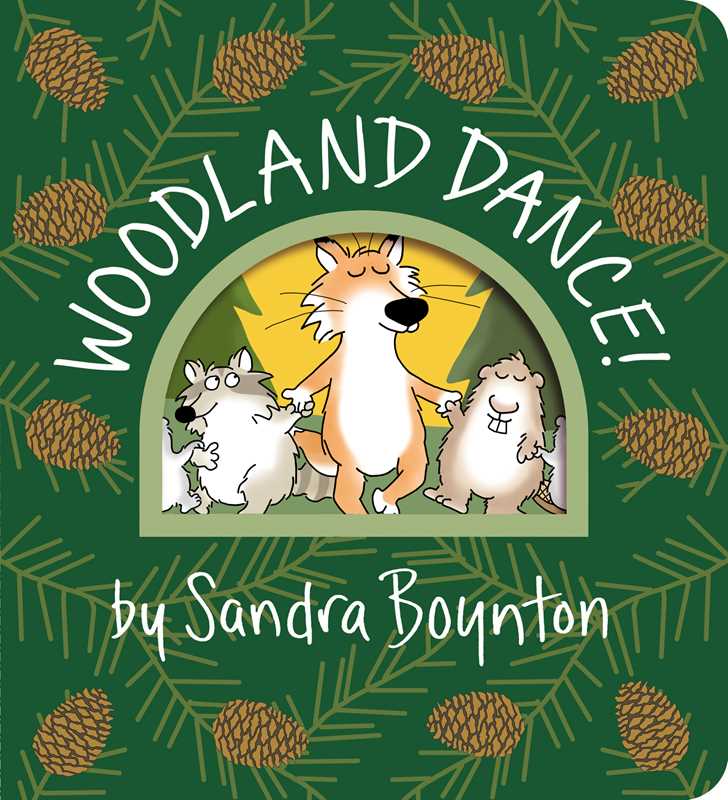 Simon & Schuster Woodland Dance! by Sandra Boynton children's board book cover
