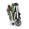 Folded Uppababy stroller Minu V2 in Emelia Green