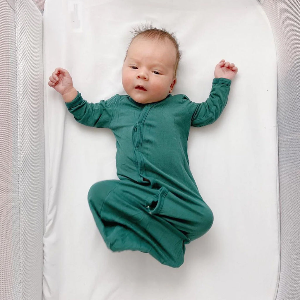 Kyte Baby emerald infant sleep sack