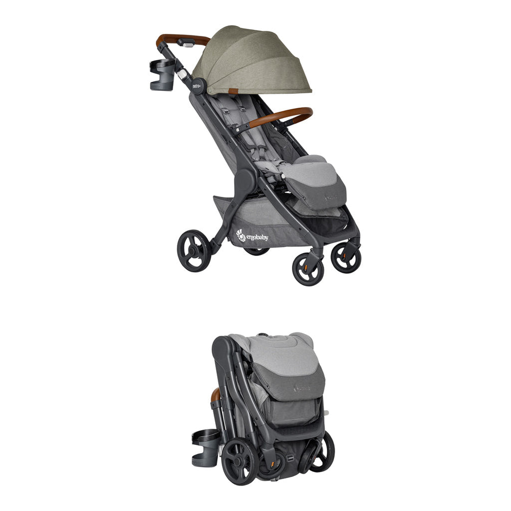 Empire Green Ergobaby metro deluxe baby stroller