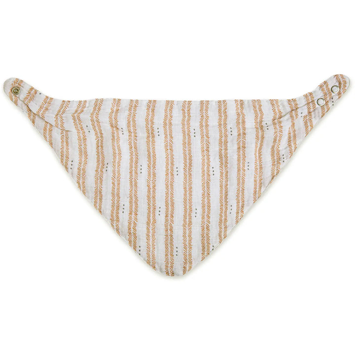 Cotton Muslin Bib Set by Crane Baby, Soft and Gentle for Baby's Skin