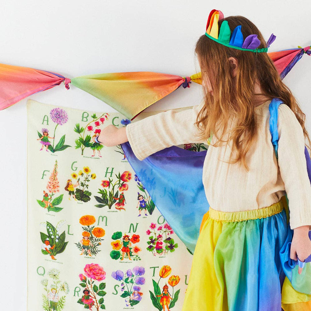 abc learning sarahs silks fairy garden playsilk 