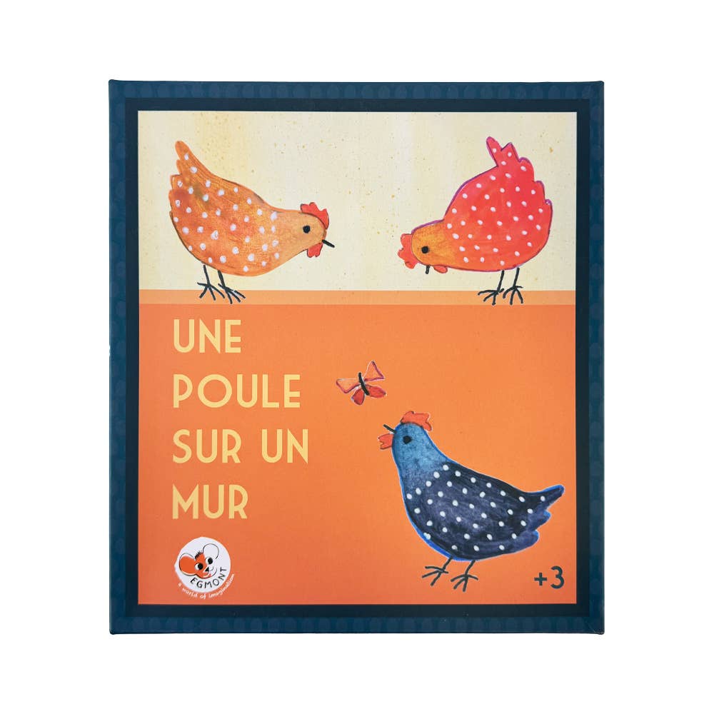Color matching board game for preschoolers, Chicken On A Wall by Egmont Toys