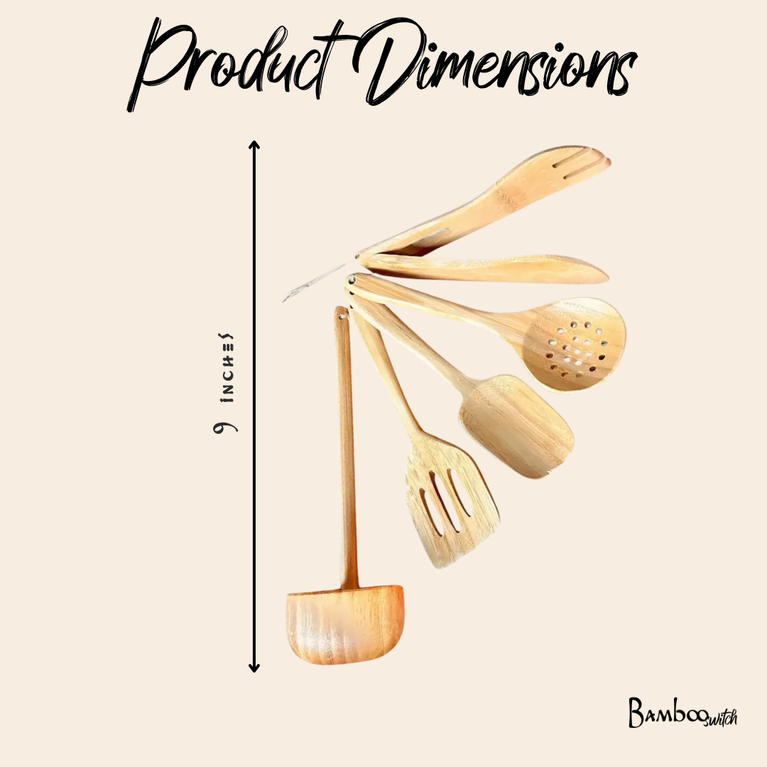Kids Montessori Kitchen Utensil Set | 5 piece