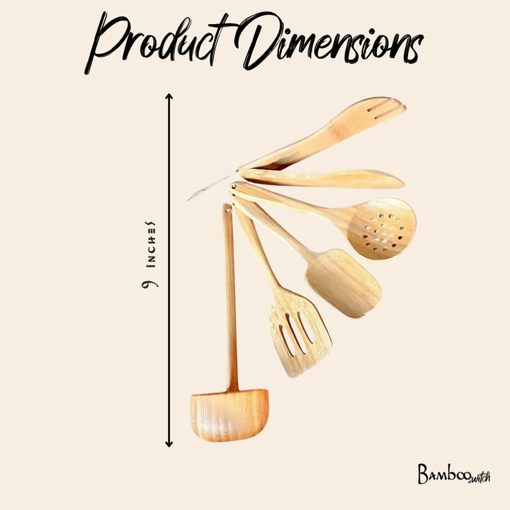 Kids Montessori Kitchen Utensil Set | 5 piece
