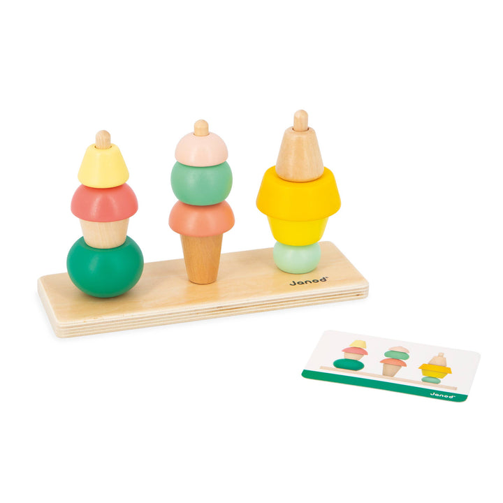 Wooden balance and coordination toys from Janod Toy Box 36 months