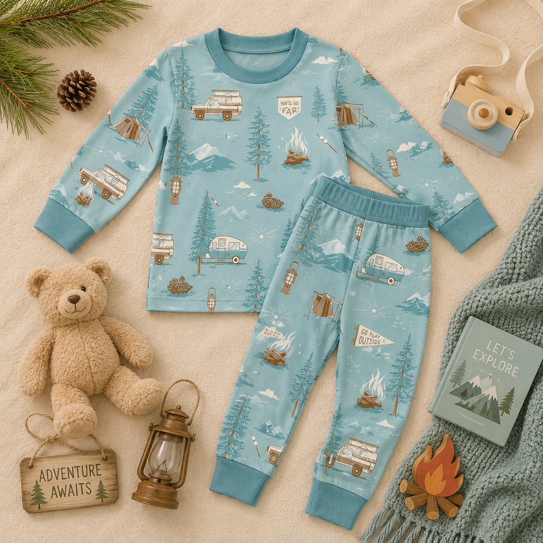 Gone Camping Bamboo Pajama
