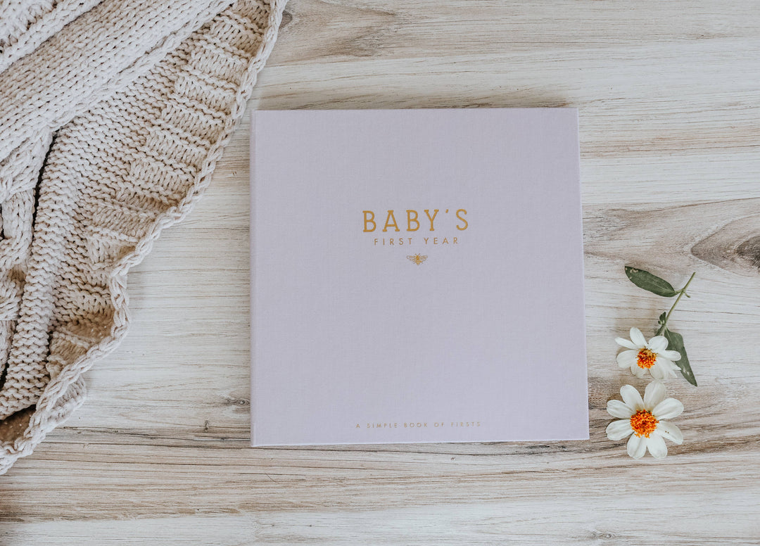 Luxury Baby Memory Book | Honey Bee