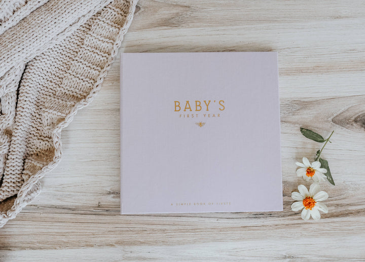 Luxury Baby Memory Book | Honey Bee
