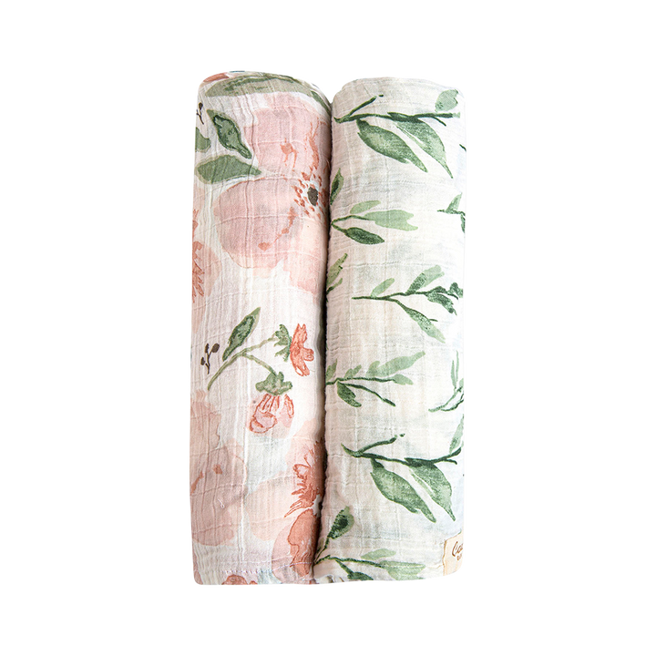 crane baby parker swaddle set